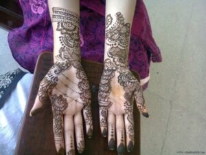 Latest August 2012 Mehndi Designs Collection