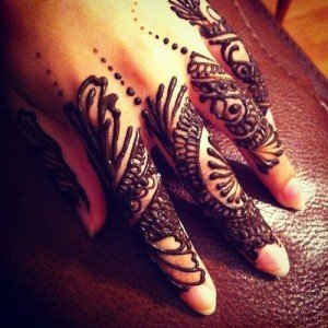 Latest August 2012 Mehndi Designs Collection - original recovered illustration