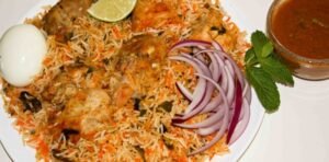 Hyderabadi Dum Chicken Biryani