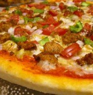 Tasty Chicken Tikka Pizza Recipe (Eng-Urdu)