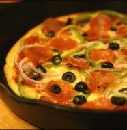 Frying Pan Pizza Recipe (Eng-Urdu)