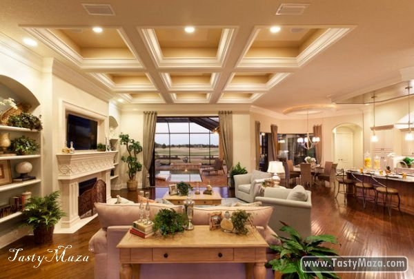 New Ceiling Designs Collection 2014 - original recovered illustration