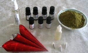 Homemade Mehndi or Henna Paste