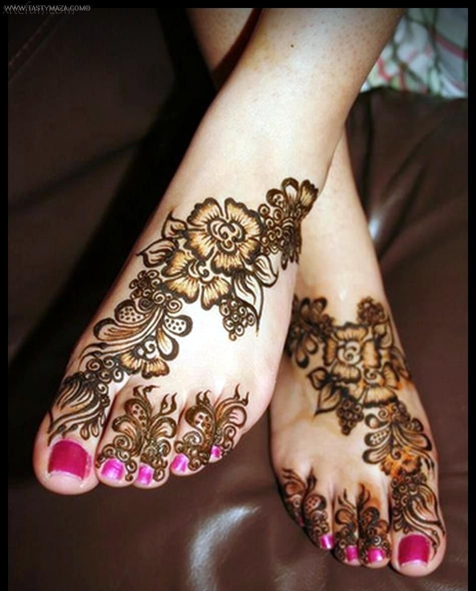 Brand New Foot Mehndi Design Collection 2013 Part-1 - original recovered illustration